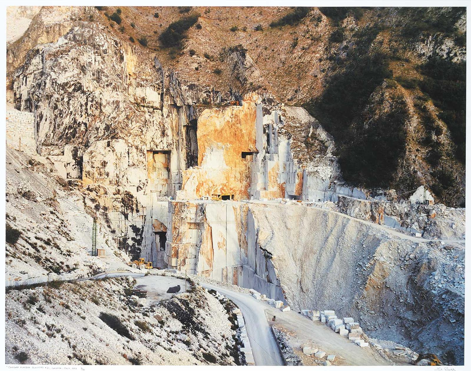 Edward Burtynsky (1955) - Carrara Marble Quarries #31, Carrara, Italy  #2/10