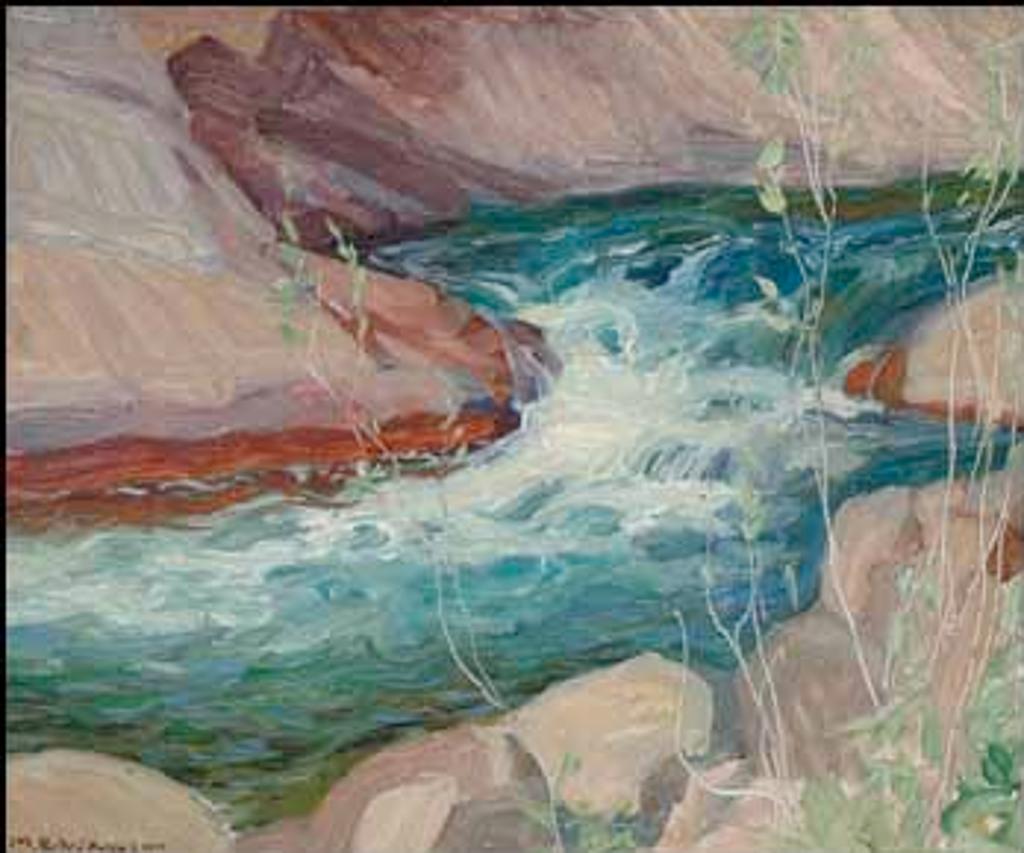 Mary Evelyn Wrinch (1877-1969) - Rushing Water, Temagami Forest Reserve