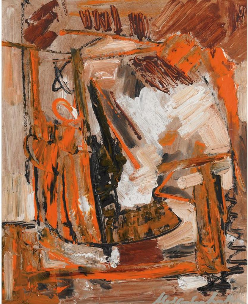 Alexandra Luke (1901-1967) - Abstract In Orange