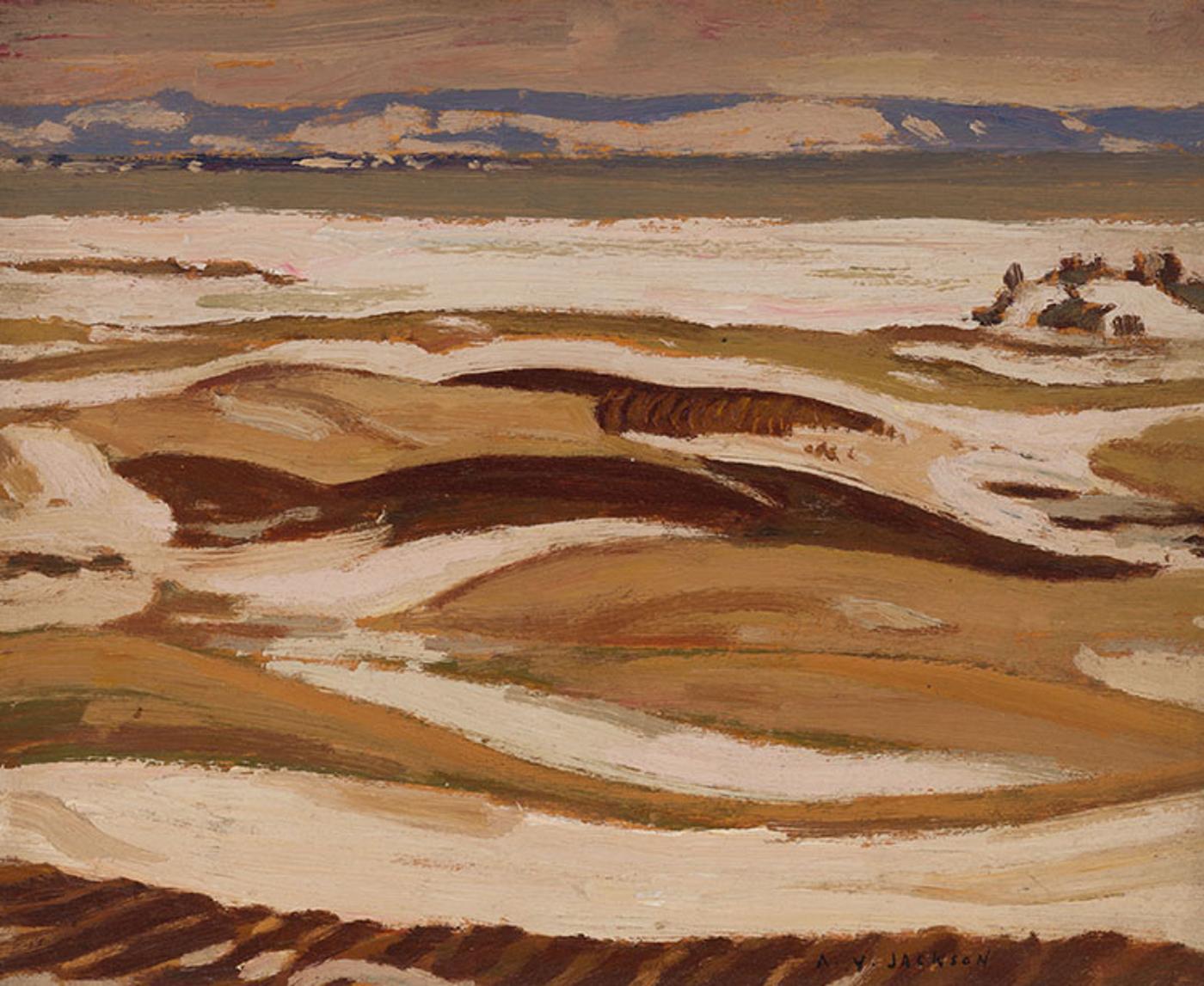 Alexander Young (A. Y.) Jackson (1882-1974) - Winter, St. Lawrence