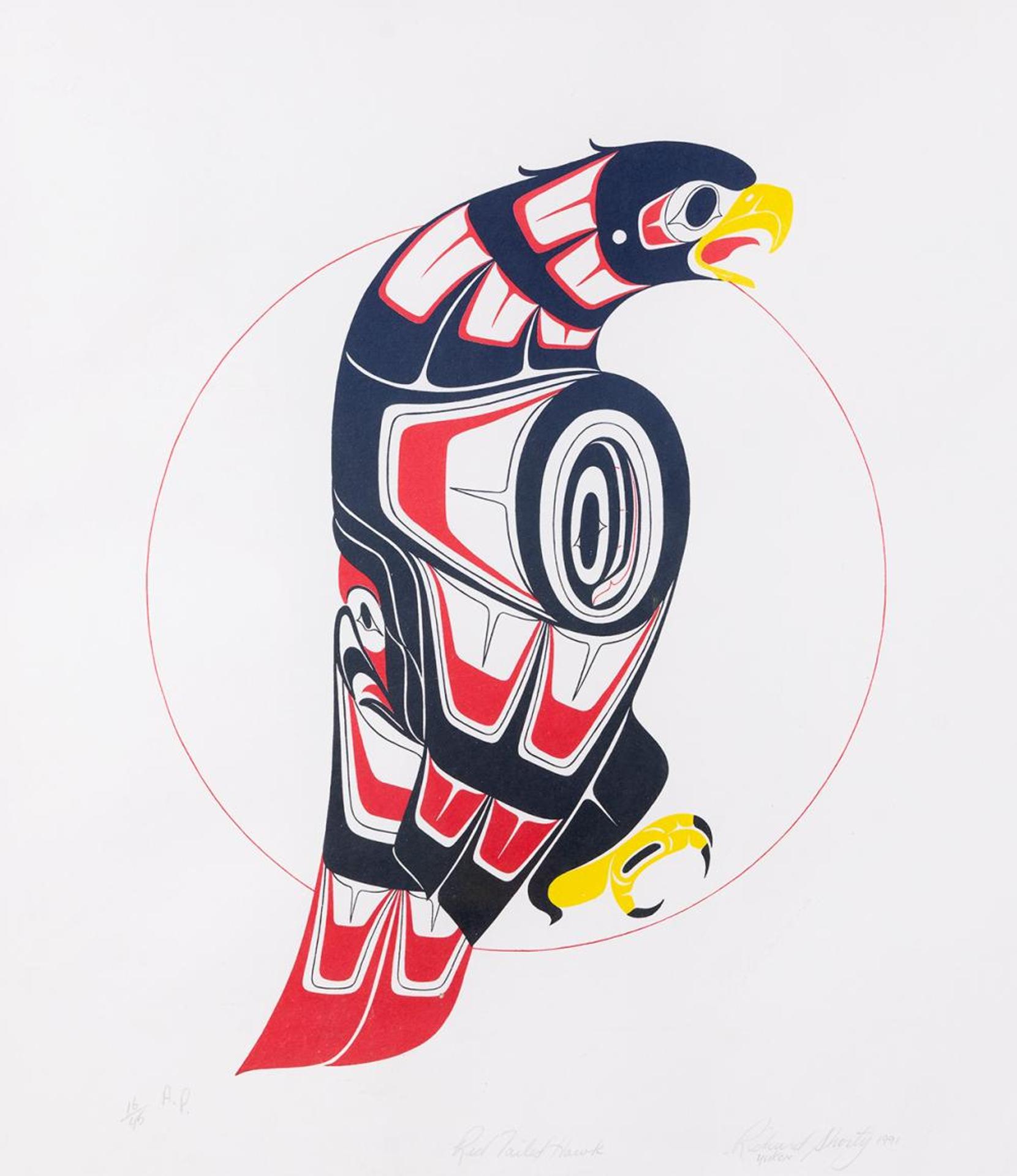Richard Shorty (1959) - Red Tailed Hawk