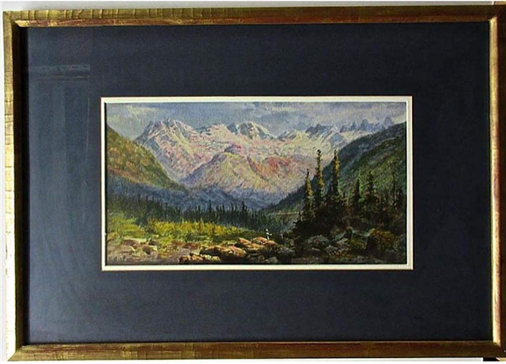 Marmaduke Matthews (1837-1913) - Western Landscape