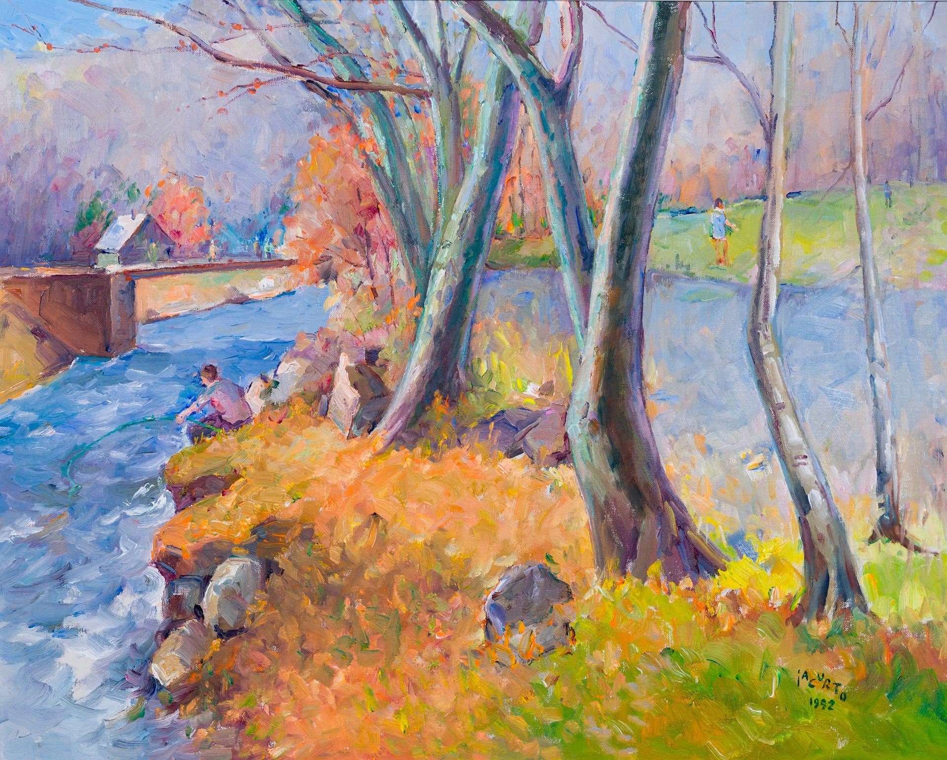 Francesco (Frank) Iacurto (1908-2001) - L'automne au Québec, 1992