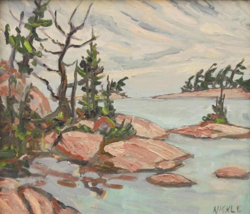 Lawrence Nickle (1931-2014) - Georgian Bay at Byng Inlet