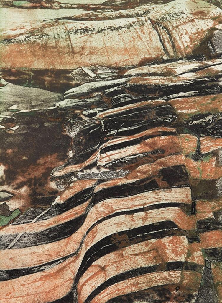 Edward John (Ted) Bartram (1938-2019) - Banded Rock, Precambrian Shield Series
