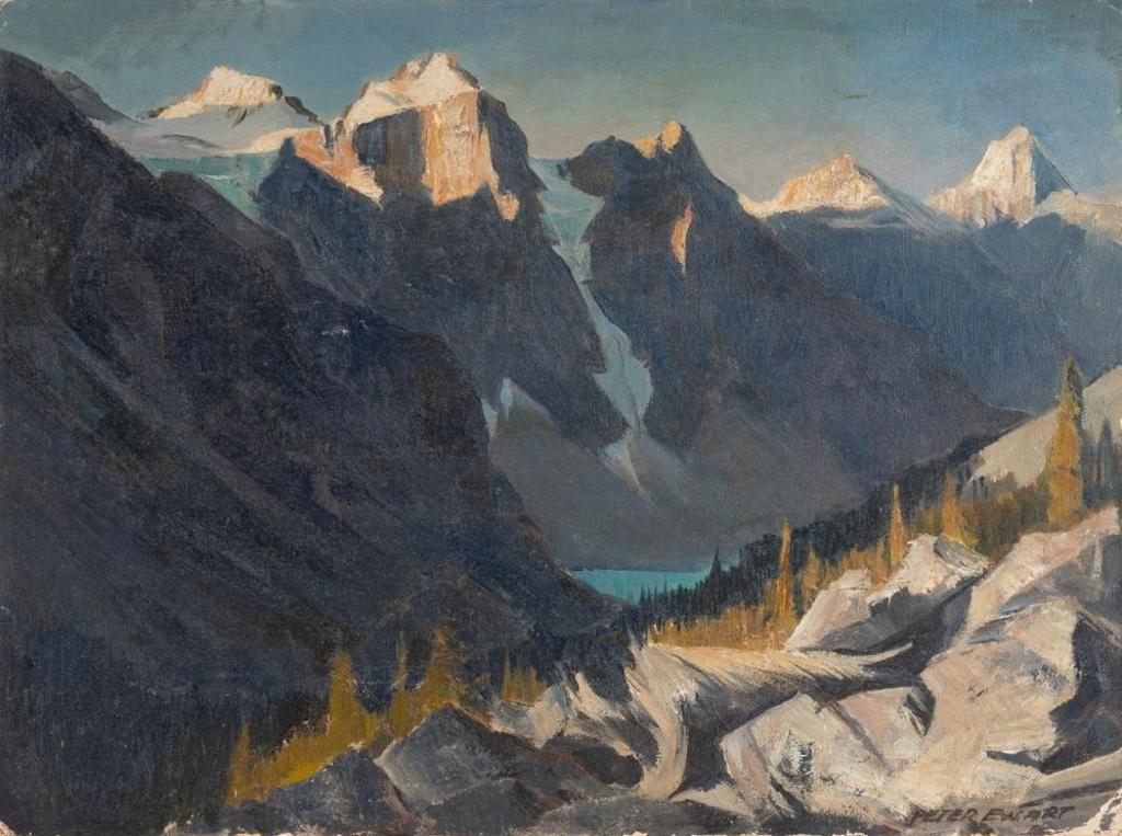 Peter Maxwell Ewart (1918-2001) - Dawn - Valley of the Ten Peaks