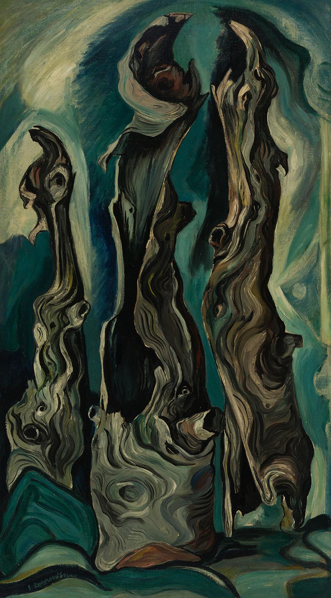 Fritz Brandtner (1896-1969) - Ghost of the Woods