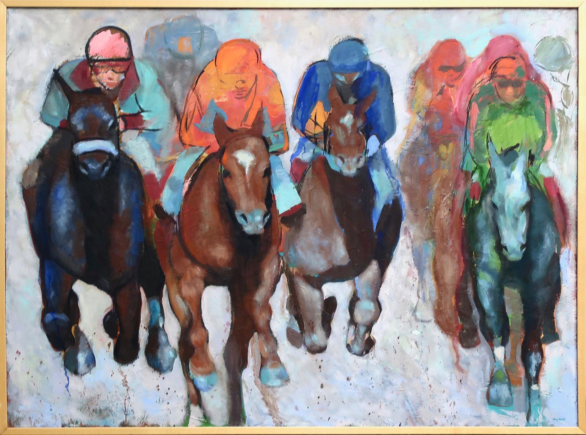 Naydene Gonnella - Untitled (Horse Race - The Last Push)
