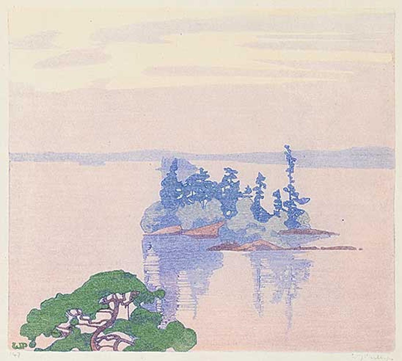 Walter Joseph (W.J.) Phillips (1884-1963) - Cathcart's Island, Muskoka #47