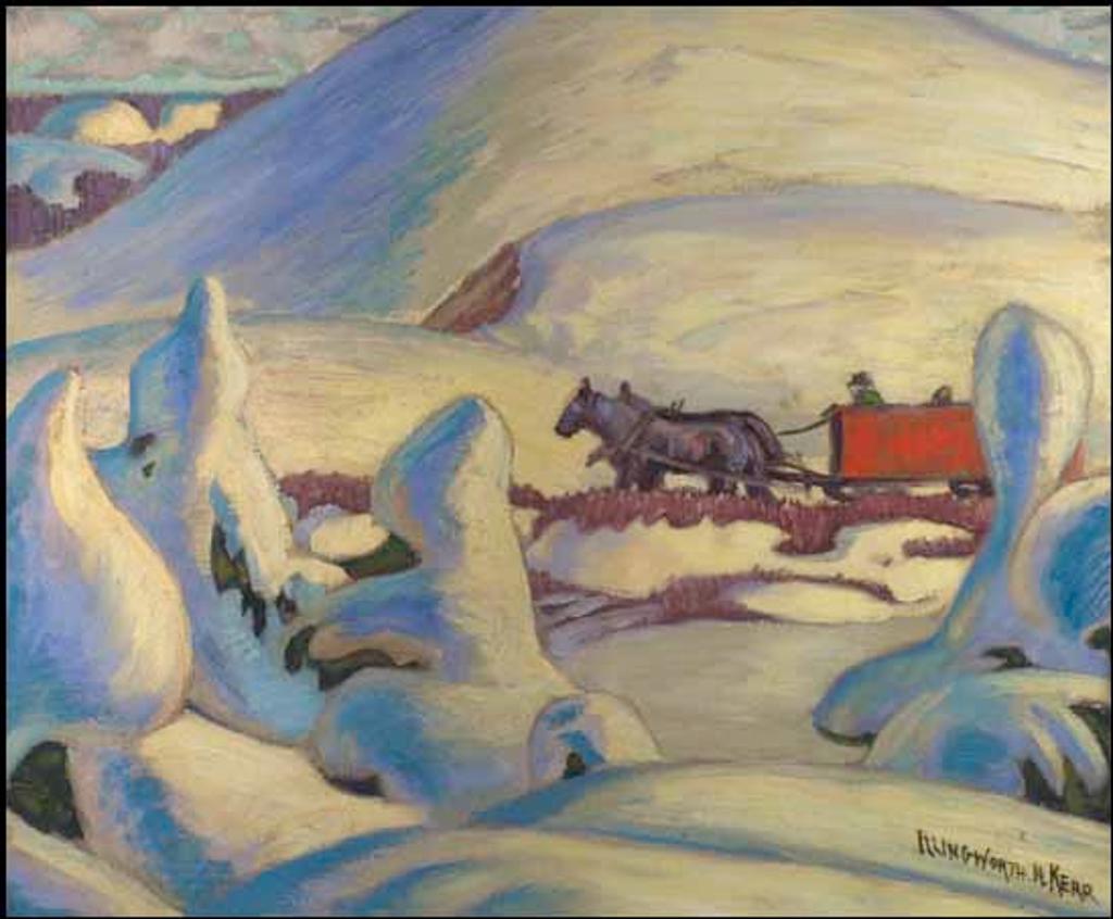 Illingworth Holey (Buck) Kerr (1905-1989) - Snow Forms, Lumsden