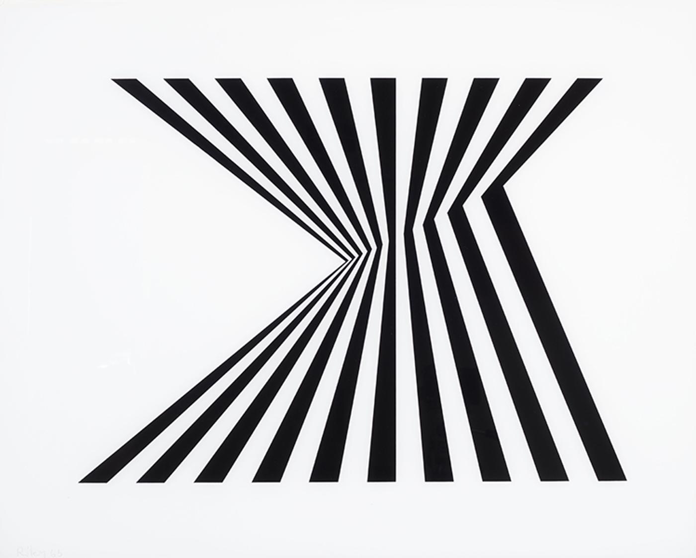 Bridget Riley (1931) - Untitled (Fragment 1) from Fragments