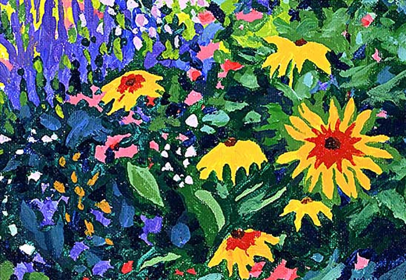 Yvonne Scott - Untitled - My Garden