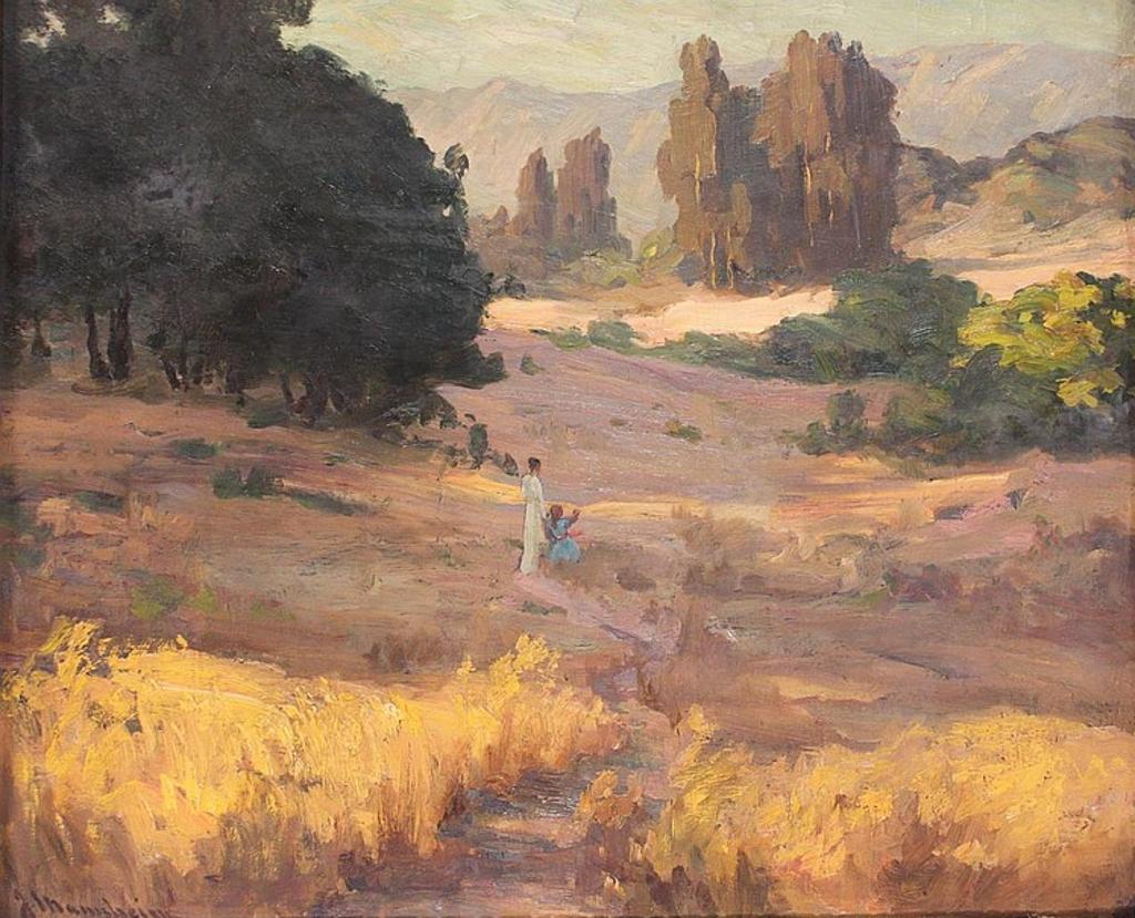 Jean Mannheim (1863-1945) - Untitled - Pastoral Landscape