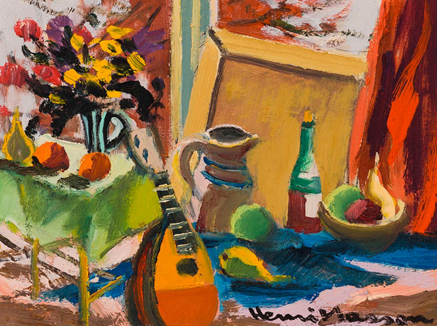 Henri Leopold Masson (1907-1996) - Studio Interior