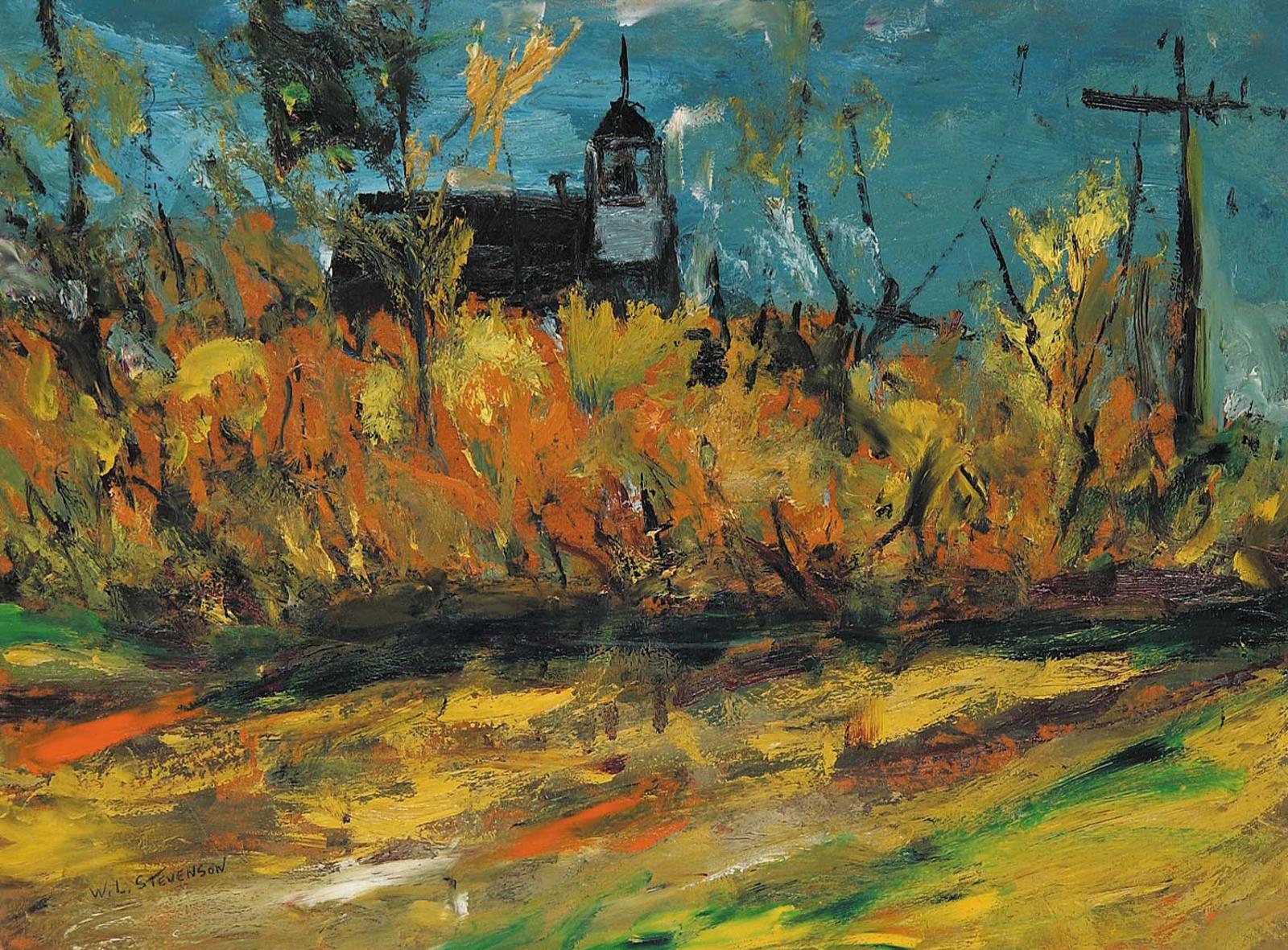 William Lewy Leroy Roy Stevenson (1905-1966) - Country Church