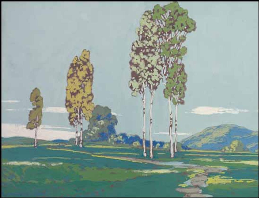 Frank (Franz) Hans Johnston (1888-1949) - The Open Plain