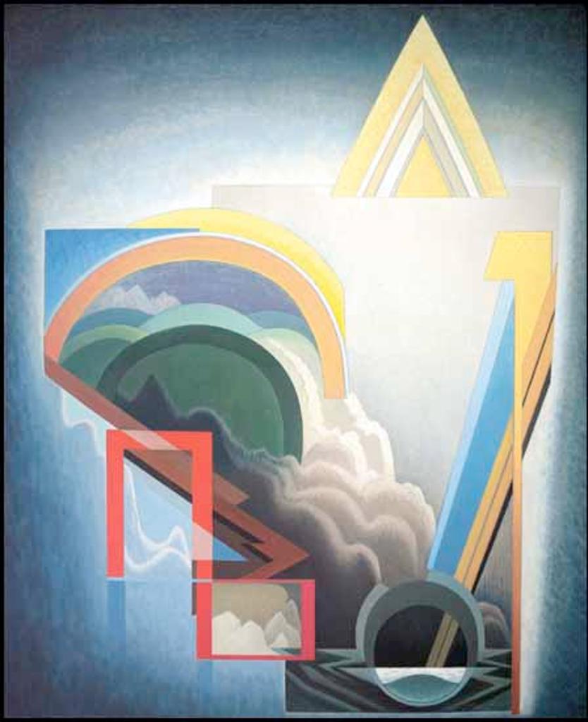 Lawren Stewart Harris (1885-1970) - Abstraction 119