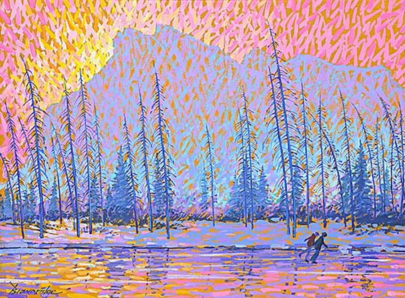 William (Bill) Roy Brownridge (1932) - January Morning - Vermilion Lakes