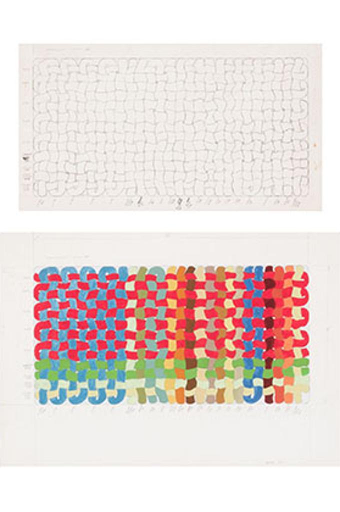 Michael James Aleck Snow (1929-2023) - Design for Textile Work