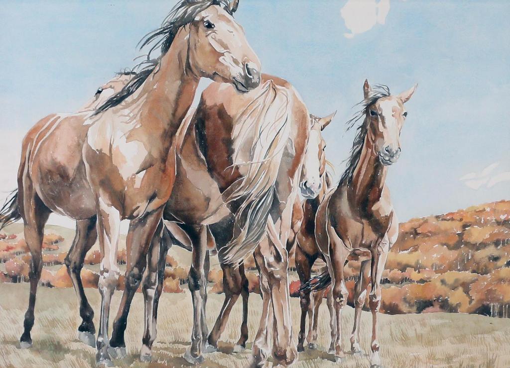 Cynthia Mackenzie (1952) - Majestic Horses; 1981