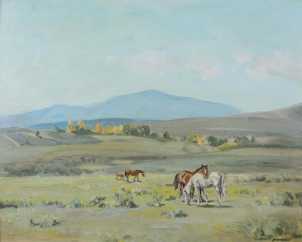 Peter Maxwell Ewart (1918-2001) - Autumn Afternoon - Basque Ranch