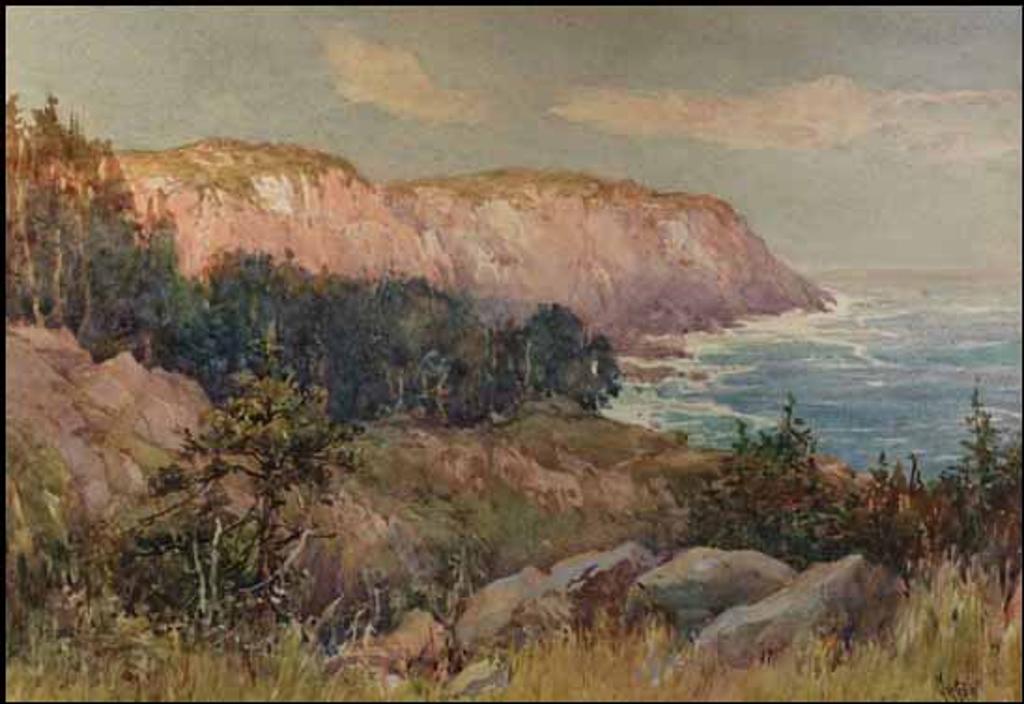 Robert Ford Gagen (1847-1926) - Coastal Scene