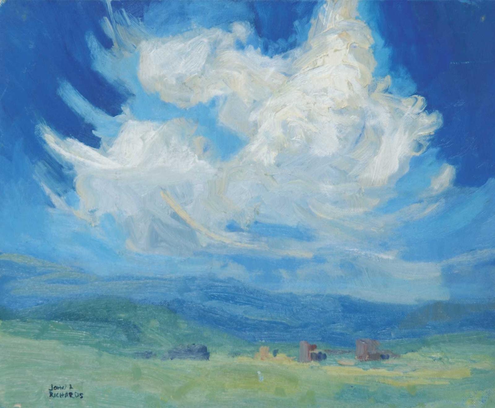 John Austin Richards (1945) - Clouds Forming, S. Alberta