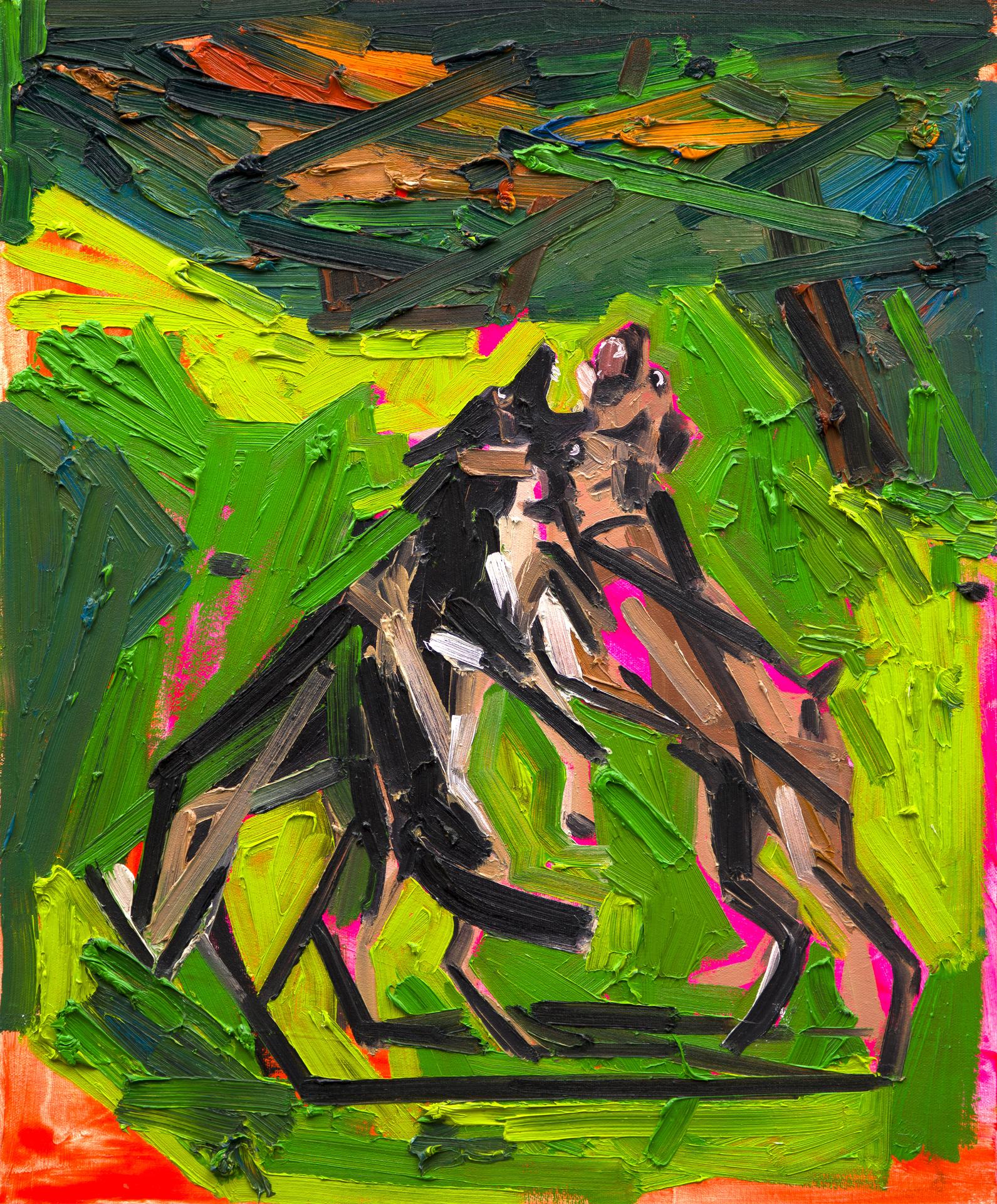 Kim Dorland (1974) - Dog Fight, 2006