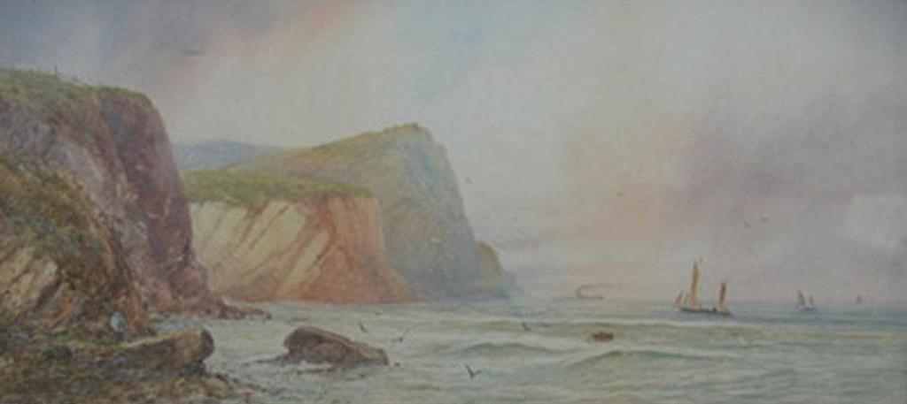 William Henry Clapp (1879-1954) - Figure On Coast