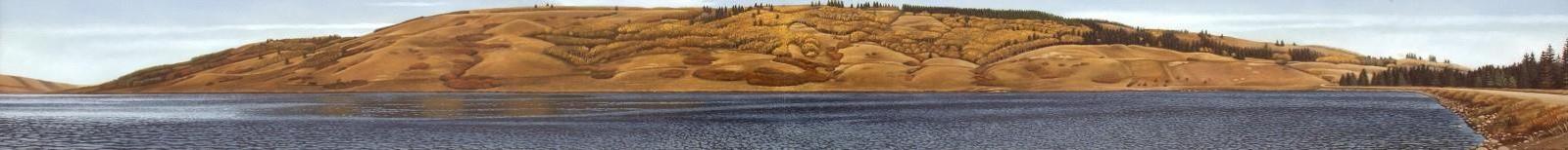 Joice M. Hall (1943) - Reesor Lake I (#5 Cypress Hill Series); 1994