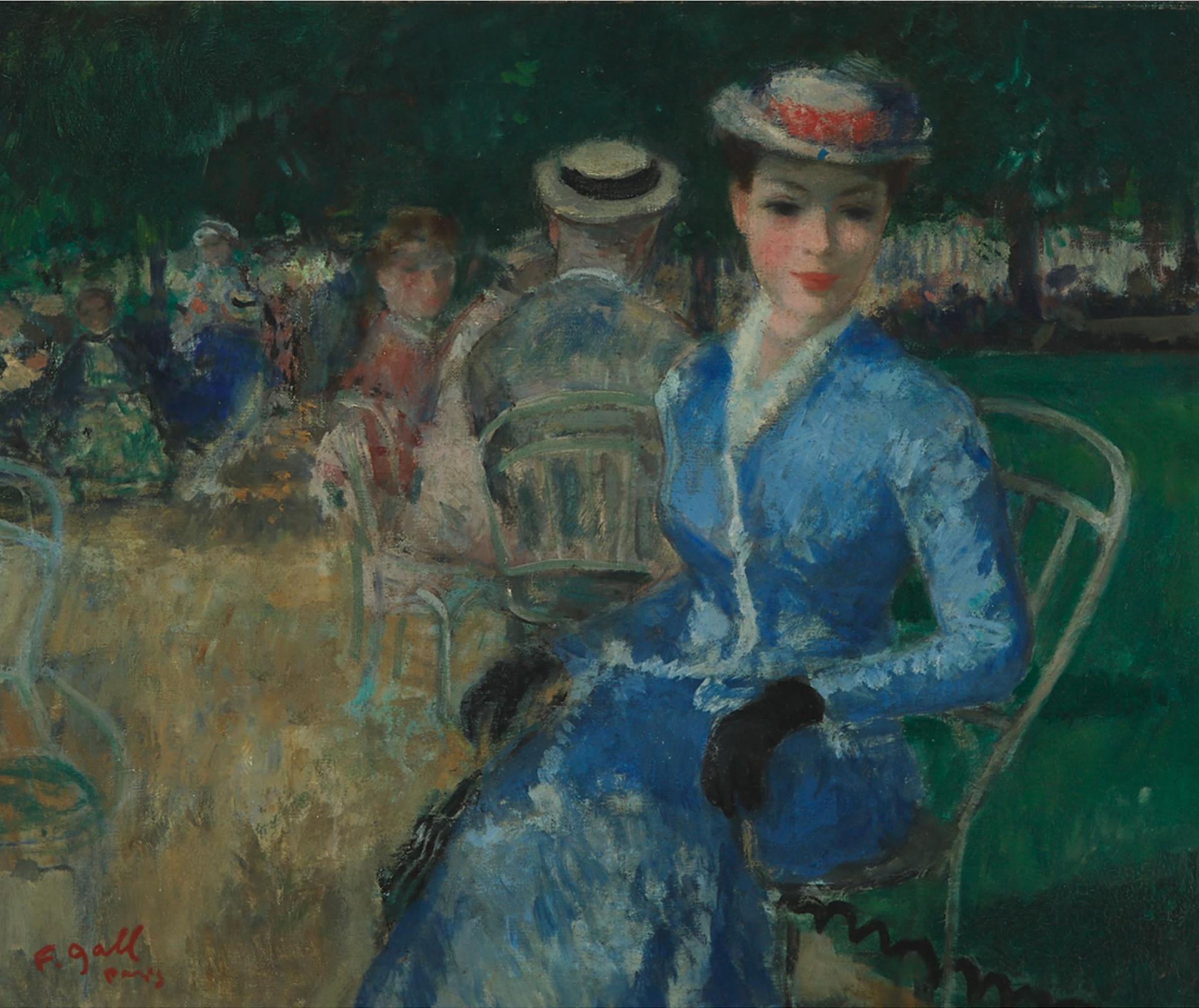 François Gall (1912-1987) - Lady In The Park
