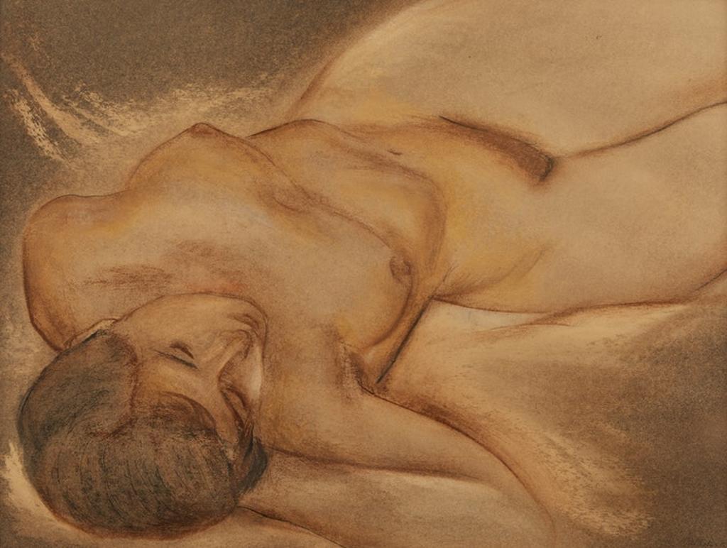 Louis Muhlstock (1904-2001) - Reclining Nude