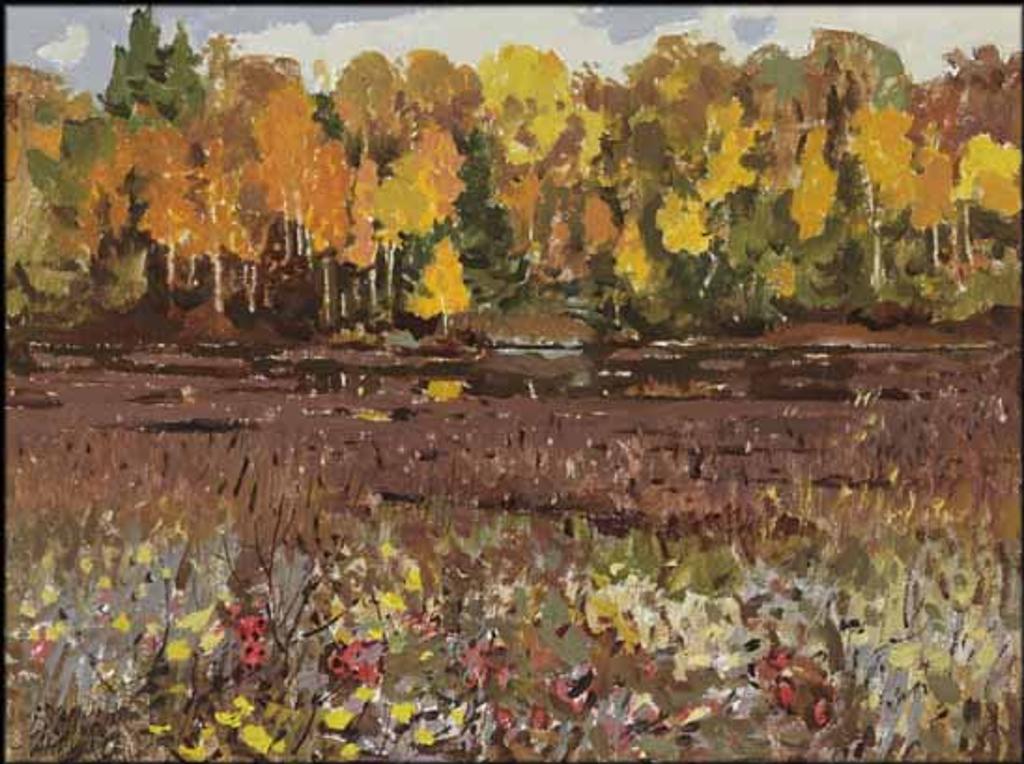 George Franklin Arbuckle (1909-2001) - Autumn Swamp