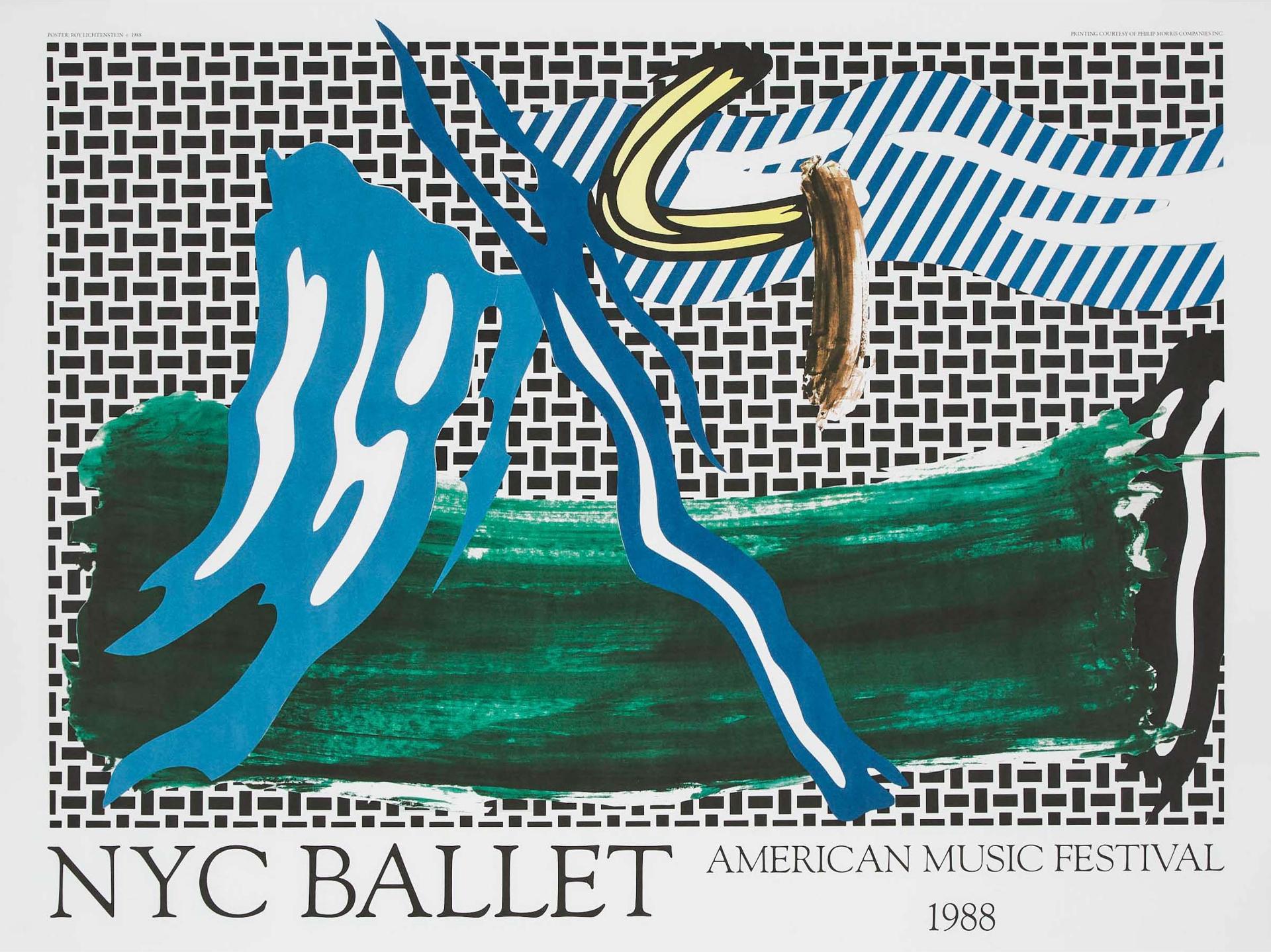 Roy Lichtenstein (1923-1997) - NEW YORK CITY BALLET, 1988 [C. 309, III.36]