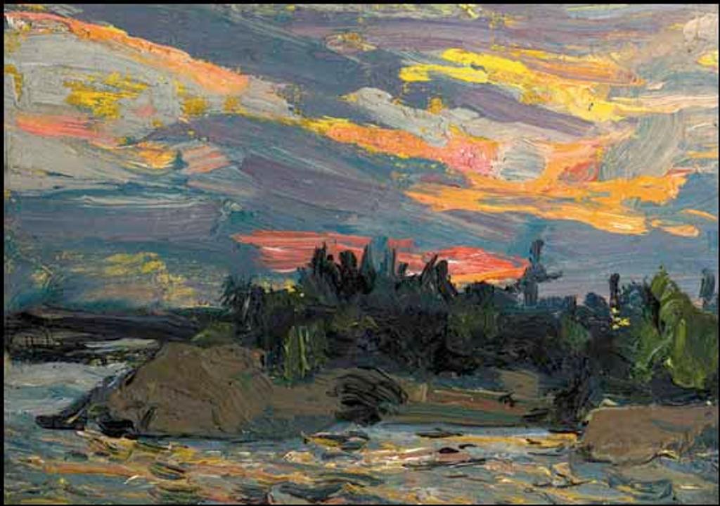 Thomas John (Tom) Thomson (1877-1917) - Sunset, Canoe Lake