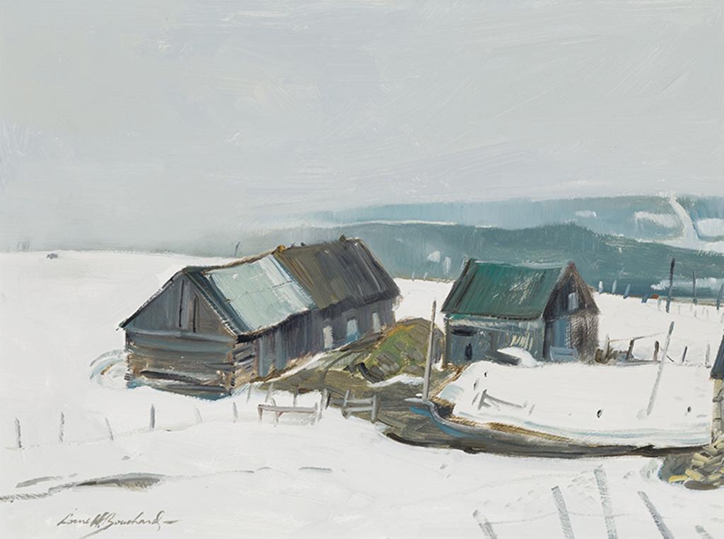 Lorne Holland George Bouchard (1913-1978) - Ferme dans les rangs, Comté Charlevoix, Québec