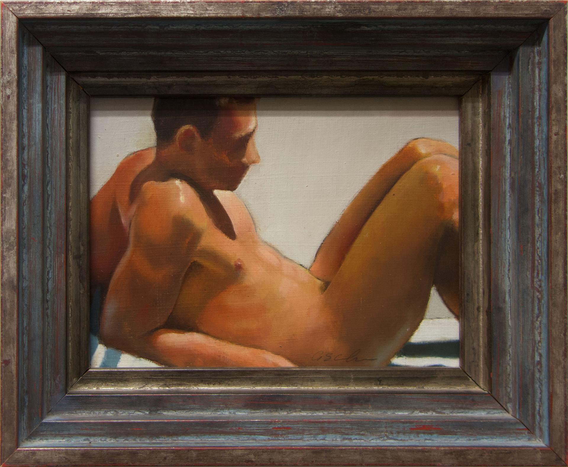 G.S. Graham - Untitled (Male Nude At Rest)