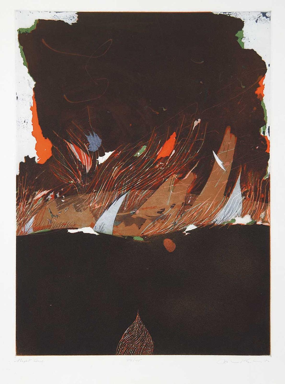 John Kenneth Esler (1933-2001) - Night Fire  #59/75