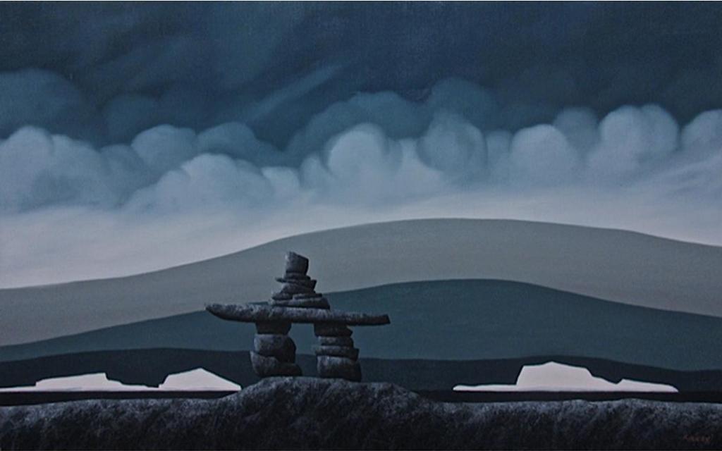 Kenneth (Ken) Michael Kirkby (1940-2023) - Lone Inukshuk