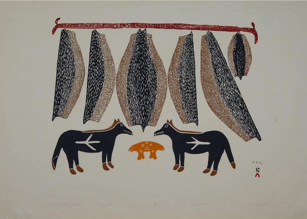 Ikayukta Tunnillie (1911-1980) - Sled Dogs And Sealskins
