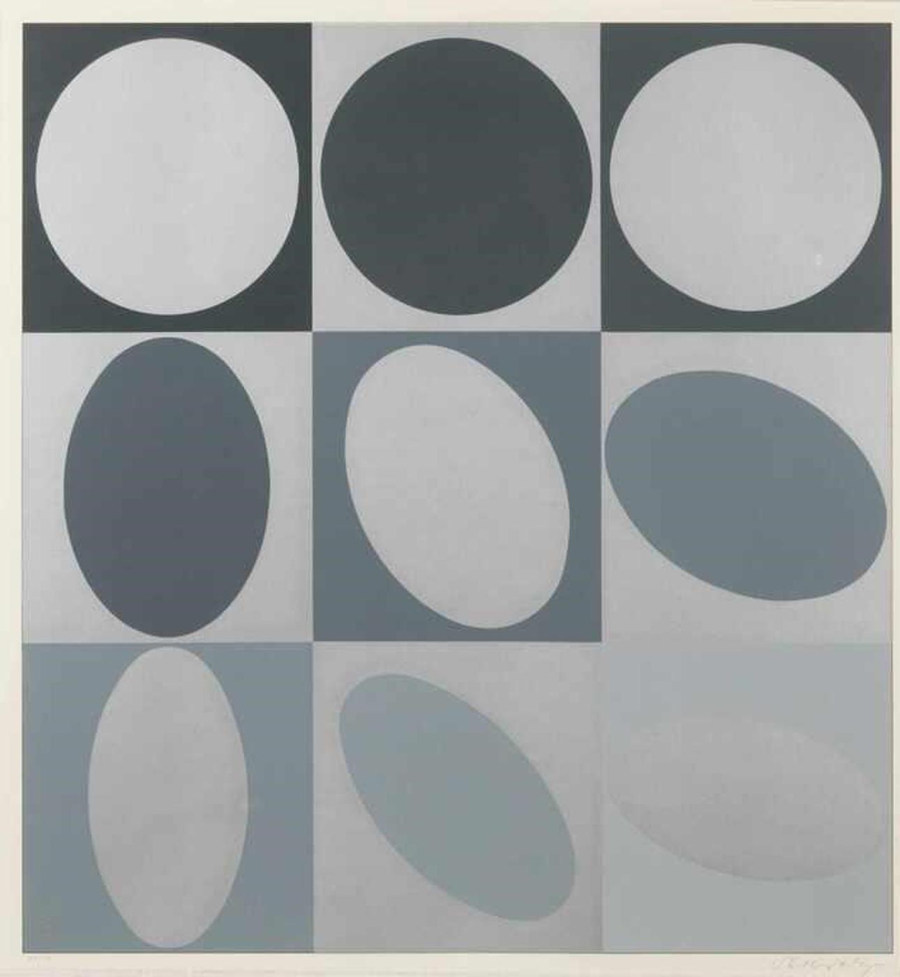 Victor Vrely (1906-1997) - Rubin, from Lapidaire (1966)