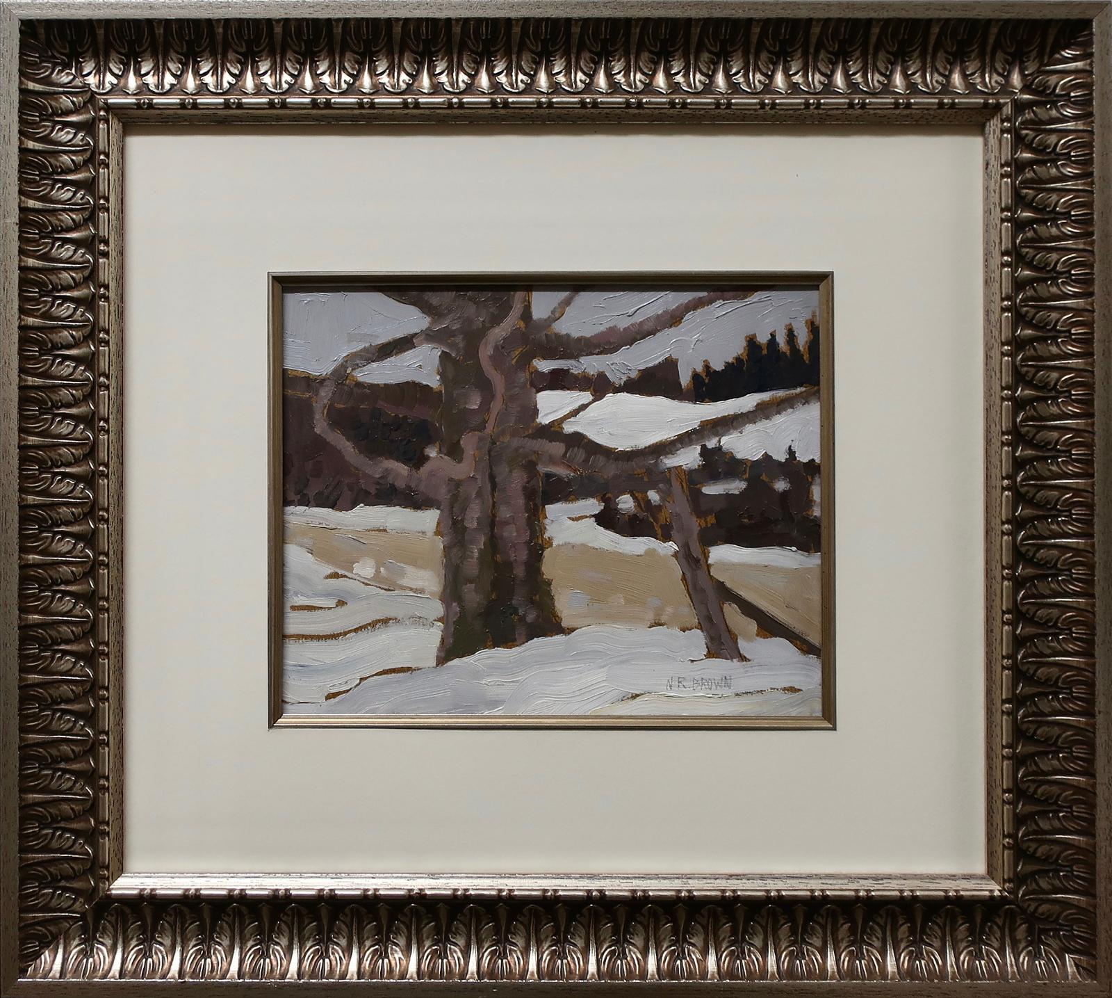 Norman Richard Brown (1958-1999) - Old Maple Tree - Mid Winter