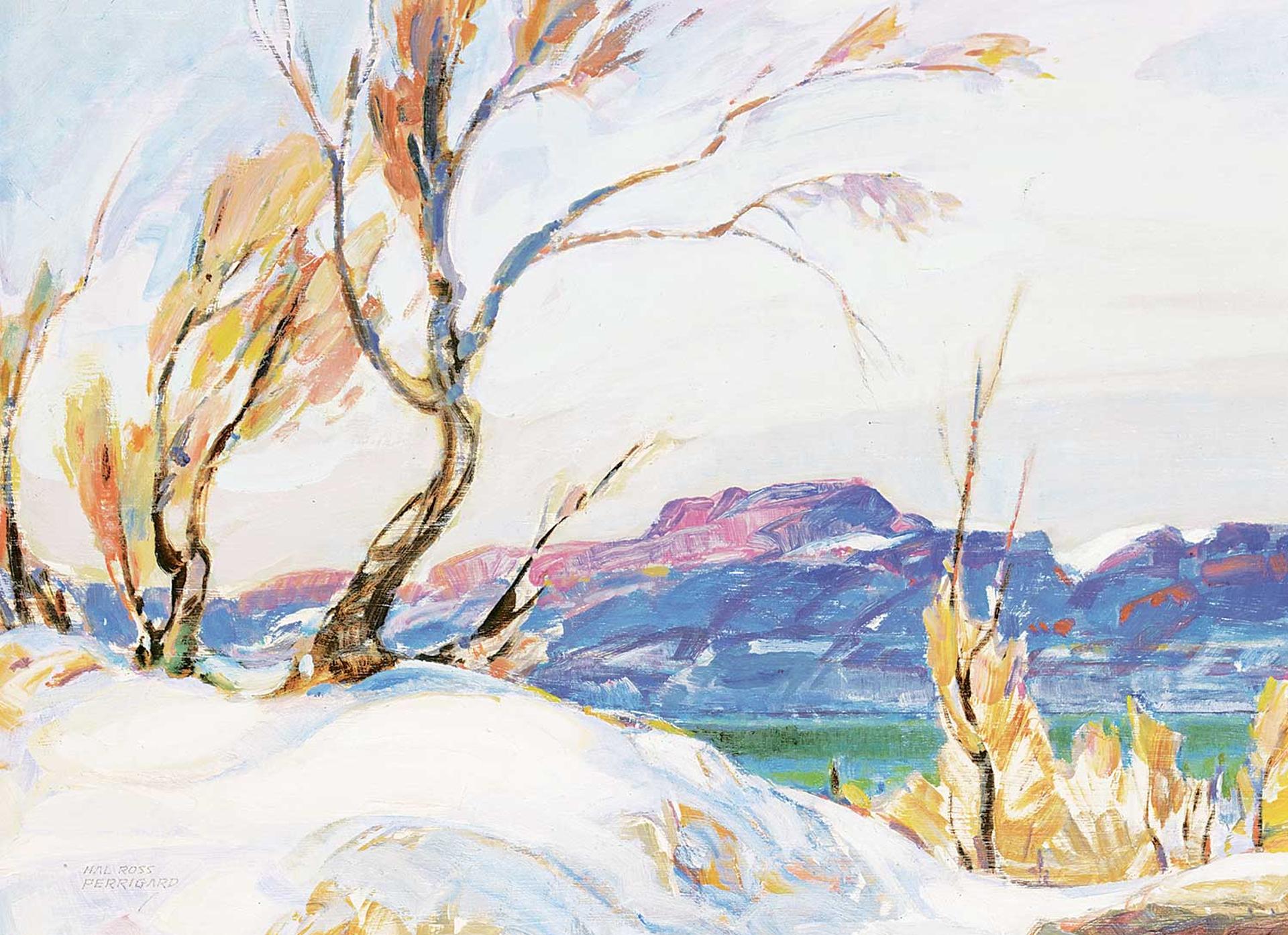 Hal Ross Perrigard (1891-1960) - Sketch - Cape Ann Shore [Winter]