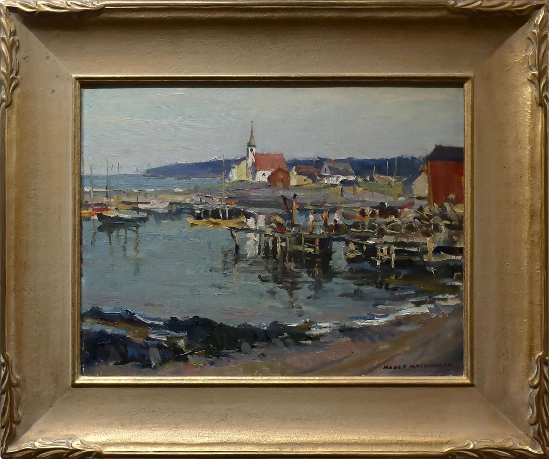 Manly Edward MacDonald (1889-1971) - Untitled (A Busy Inlet)