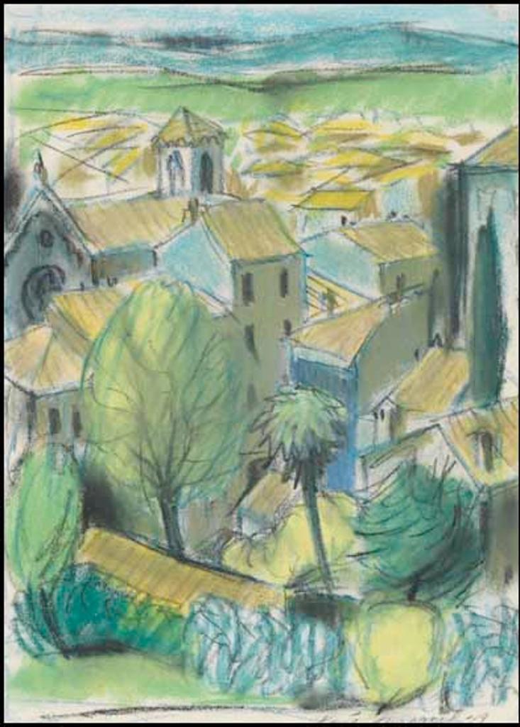 René Marcil (1917-1993) - Le village