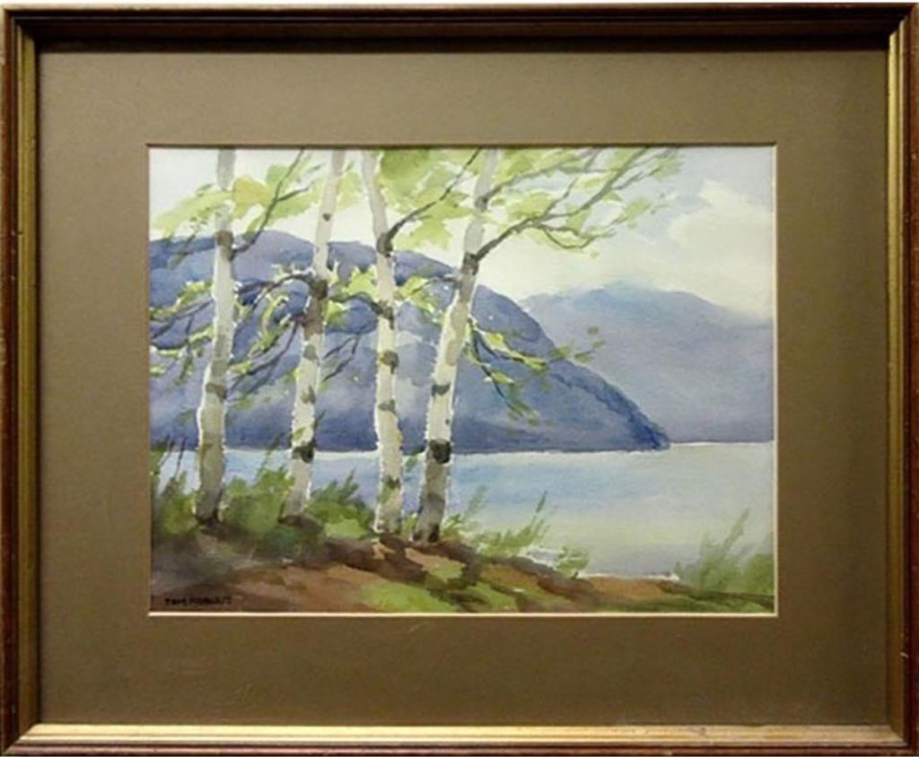 Thomas Keith (Tom) Roberts (1909-1998) - Spring Birches - Harrison Lake