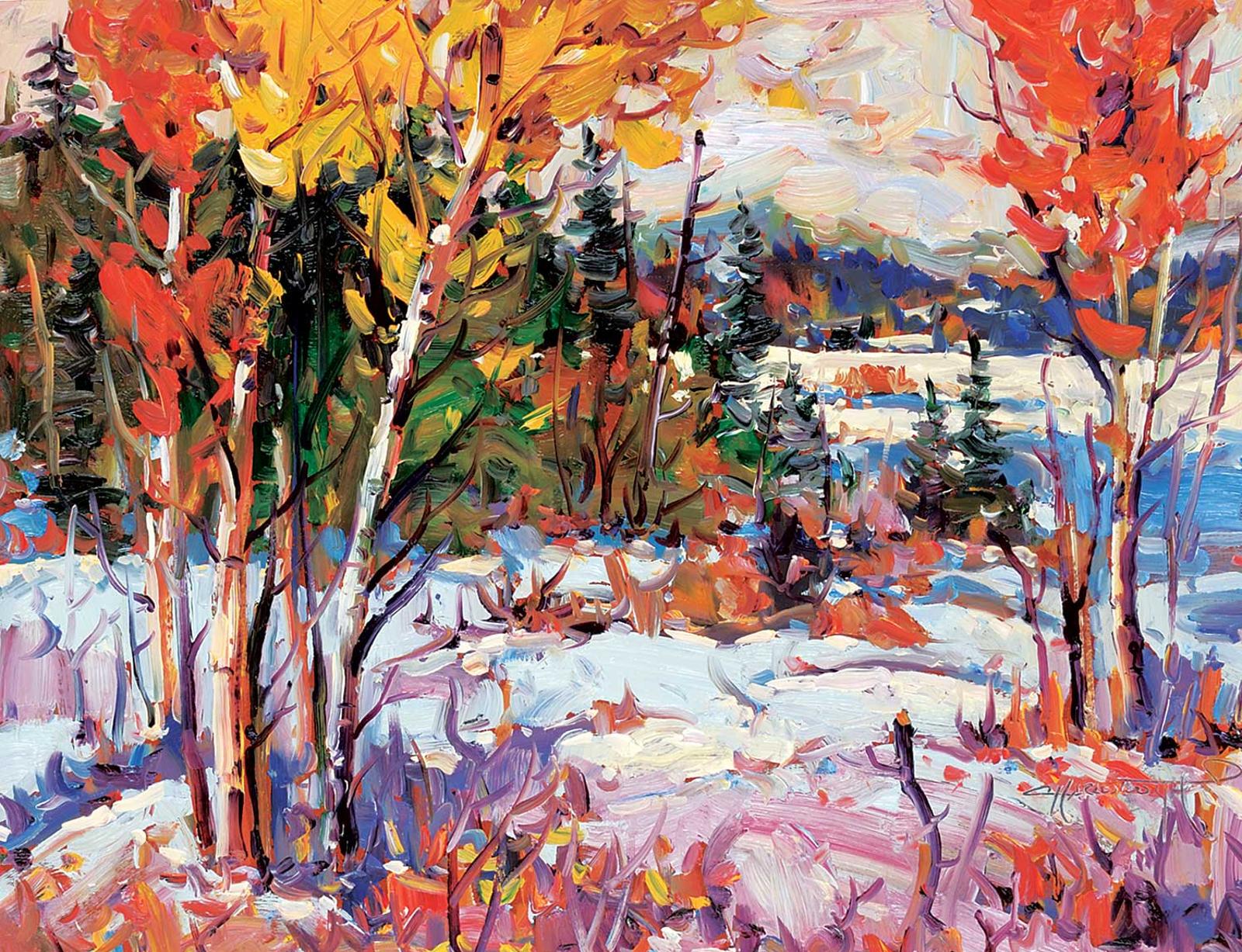 Rod Charlesworth (1955) - Autumn [Early Snow] Near Rock Creek