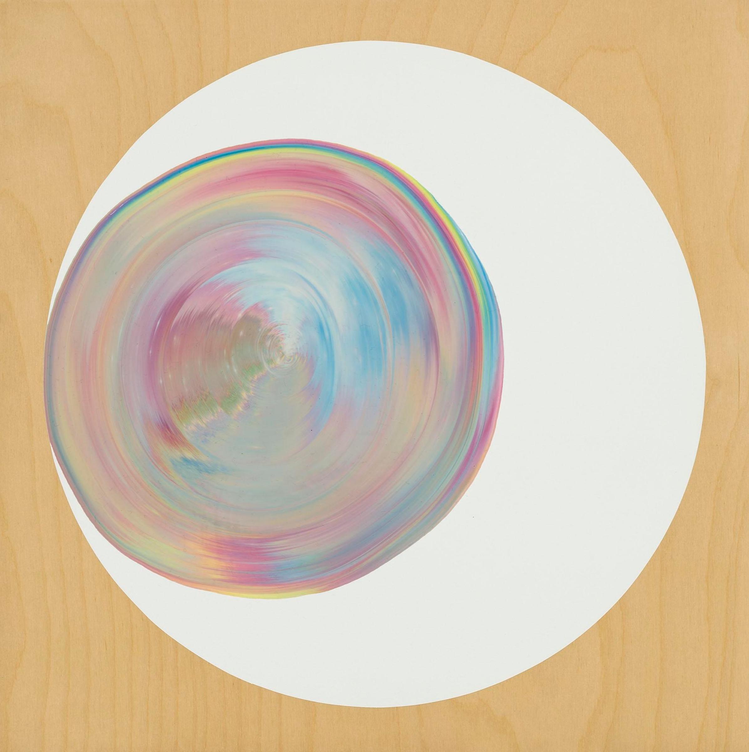 Julie Trudel - Flaque #15 (de la série CMYK), 2012