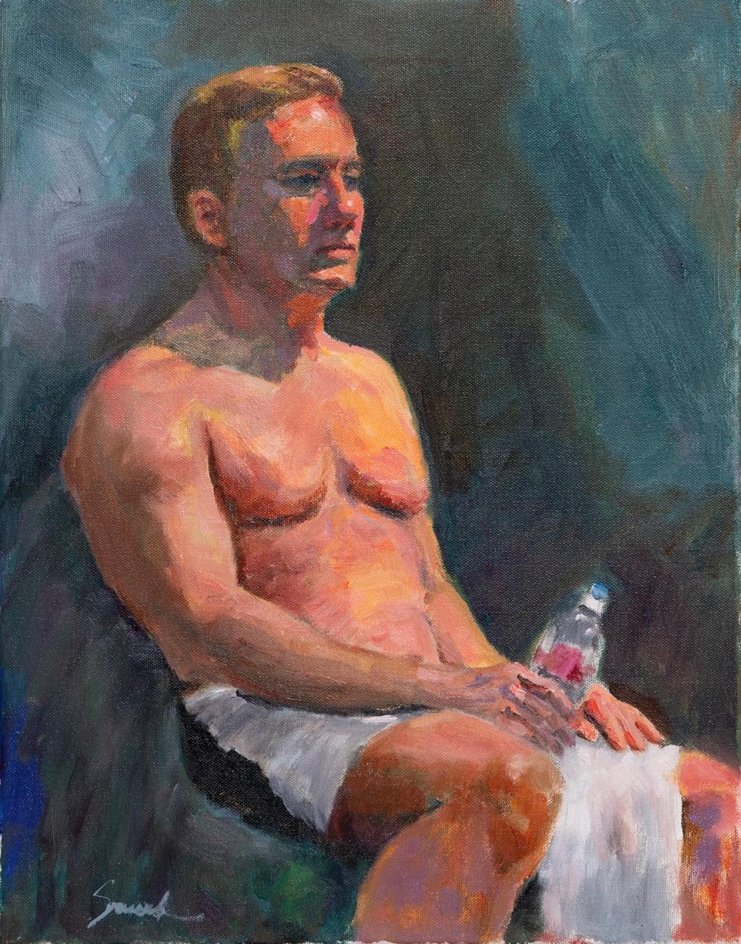 Walden Swank (1933) - Study from Live Model, Mark Dally's Class
