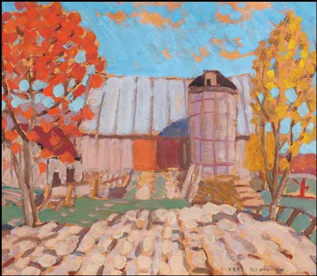 Albert Henry Robinson (1881-1956) - Farm in Autumn